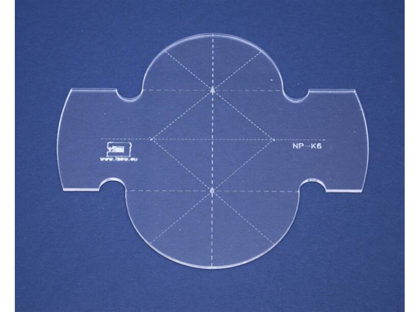 Quiltovacie pravítko kruhy NP-K6