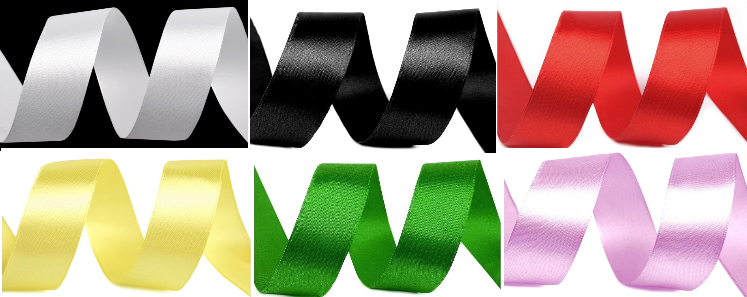 Atlasová stuha (25 mm x 5 m)