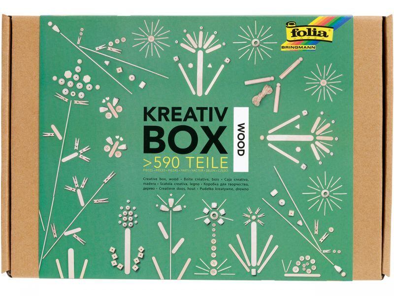 Kreatívny box - DREVO (590 dielov)