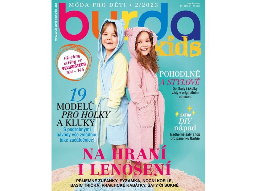 Burda Kids špeciál 02/2023 - móda pre deti