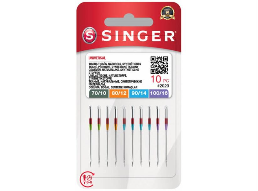 Ihly Singer 2020 - pre šijacie stroje - univerzal (mix 10ks)