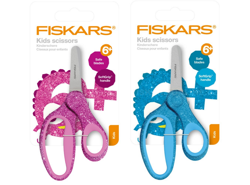 Detské nožnice s trblietkami (6+) FISKARS