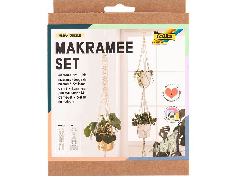 Súprava Macramé URBAN JUNGLE (7 dielov)