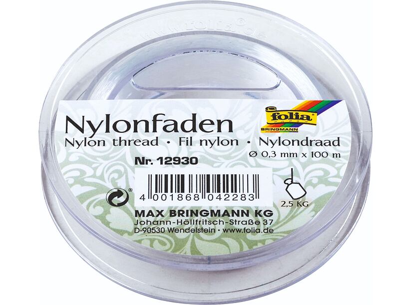 Nylónové vlákno 0,3mm (100m)