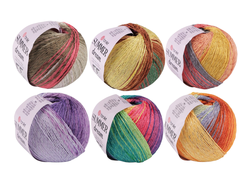 Pletacia priadza Summer Dream (100g)