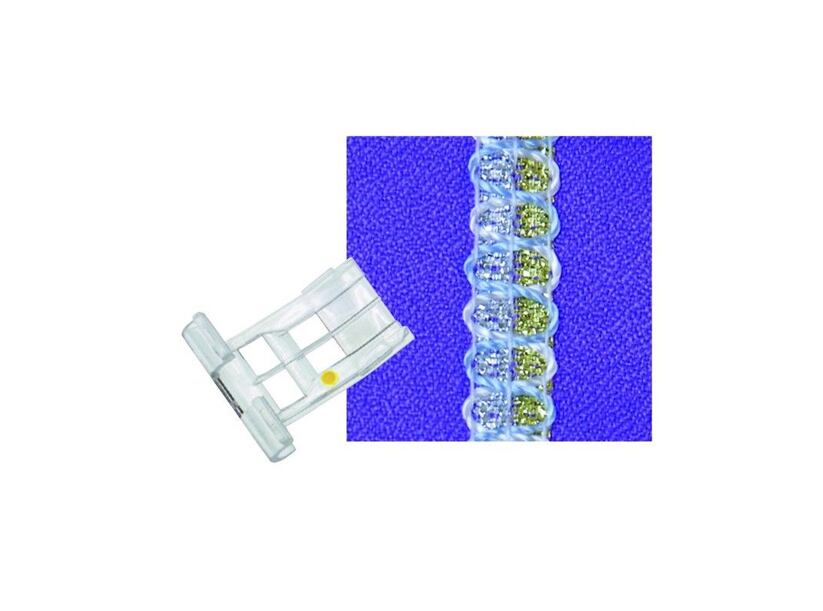 Pätka na našívanie šnúrky (mikrovložka 2,5mm x 2 drážky) - Baby Lock Primo BLP6