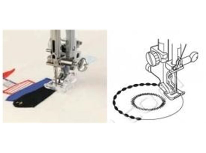 Pätka aplikačná - Janome rot. chápač