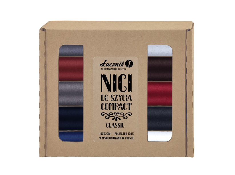 Súprava nití PES Compact 2 - CLASSIC (10x220m)