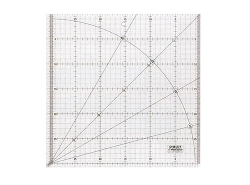 Rastrové pravítko Olfa MQR - 30x30cm