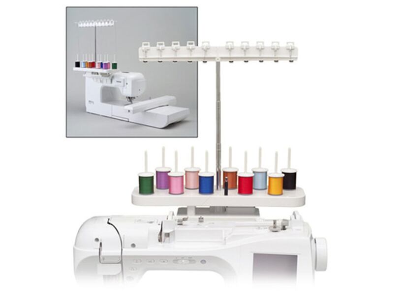 TS5 Stojan pre 10 špulík nití - Brother V3, V5, V7, XV