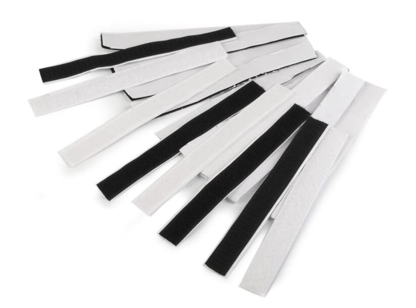 Suchý zips strihaný samolepiaci 20 cm (1 pár)