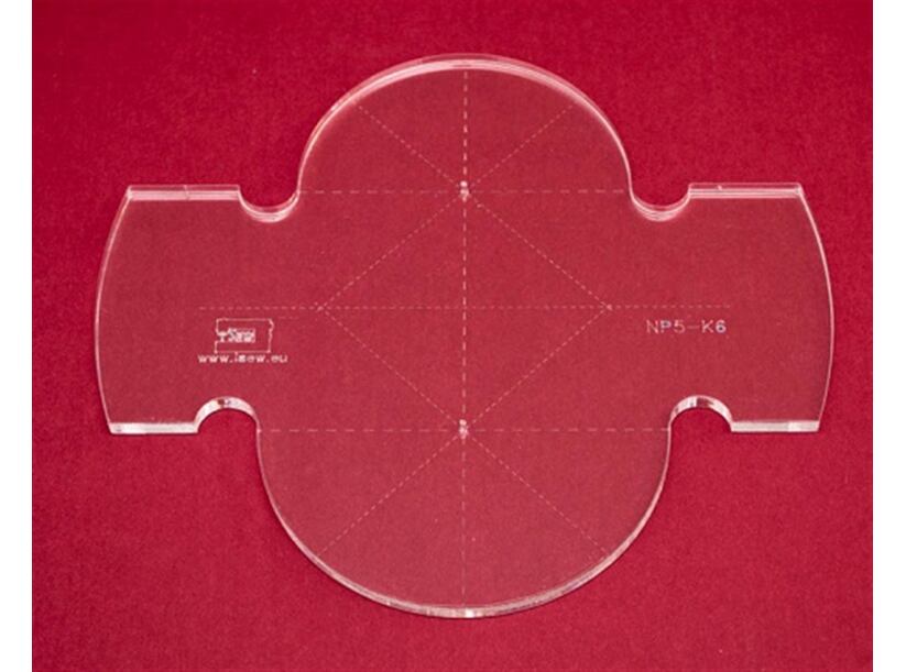 Quiltovacie pravítko kruhy NP5-K6
