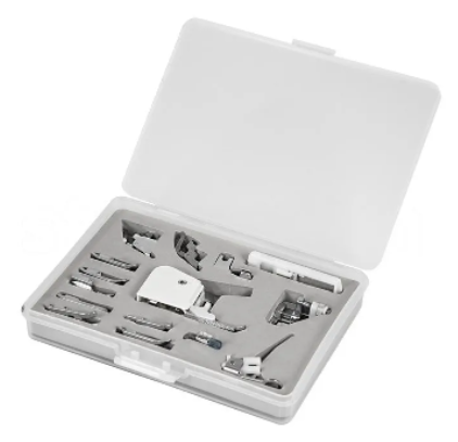 Sada 13 pätiek + 2 držiaky pre šijacie stroje