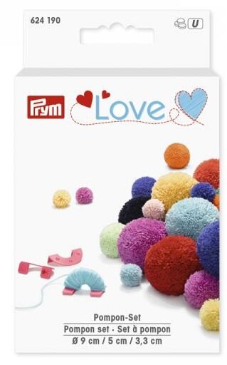 Šablóny na výrobu brmbolcov - PRYM LOVE