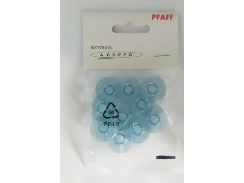 Cievka plast nízka (balenie 10 ks) - Pfaff Select
