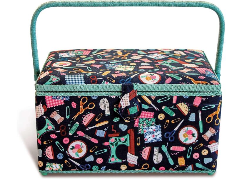 Kazeta - košík na šitie - Needle&Thread, vel. XL - PRIM