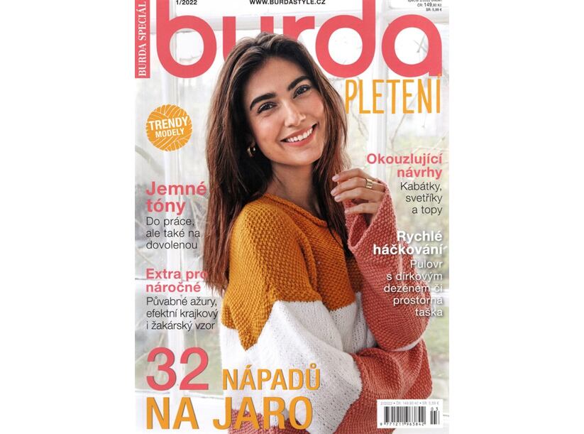 Burda Špeciál 1/2022 - pletenie
