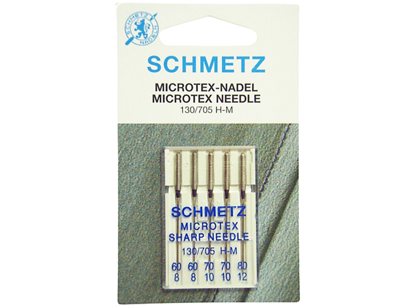 Ihly Schmetz 130/705 HM Microtex 5 ks mix (2x60,2x70,1x80)