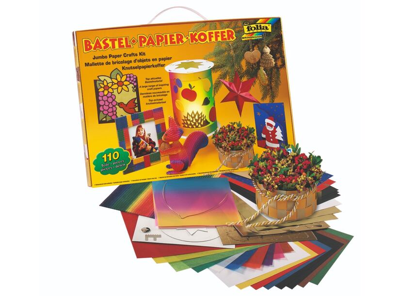 Jesenná - vianočná kreatívna sada (110 dielov)