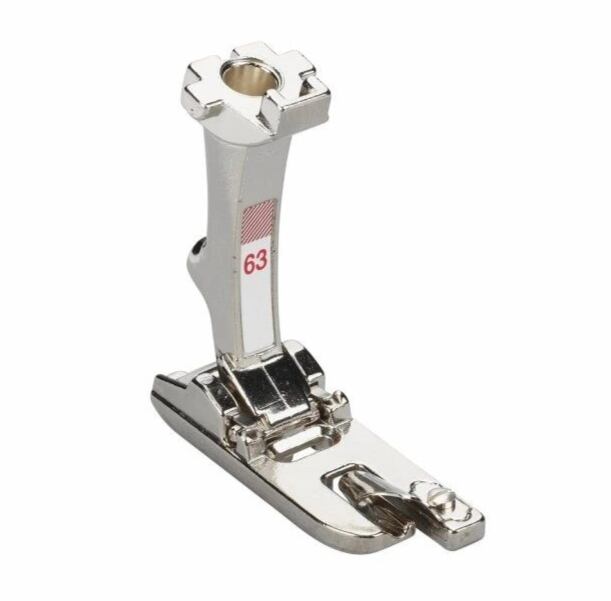 Pätka na lemovanie entlovacím stehom (3mm) č. 63 - Bernina