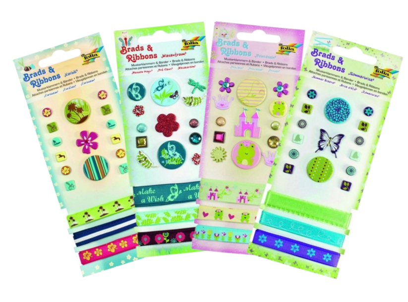 Sada gombíkov a stuhy