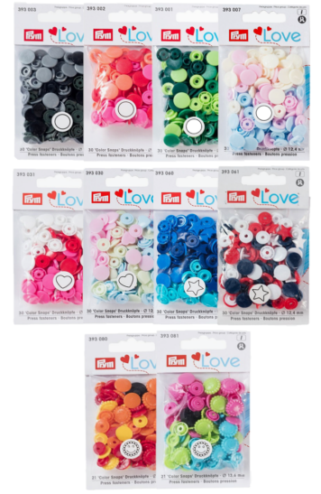 Patentky "Color snaps" 12,4 mm - PRYM LOVE