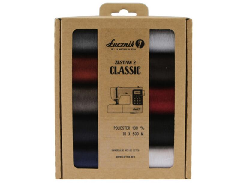 Súprava nití PES 2 - CLASSIC (10x500m)