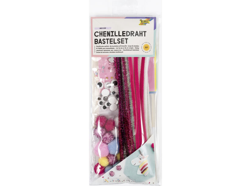 Kreatívna sada ženilkové drôtiky - jednorožec (227ks)