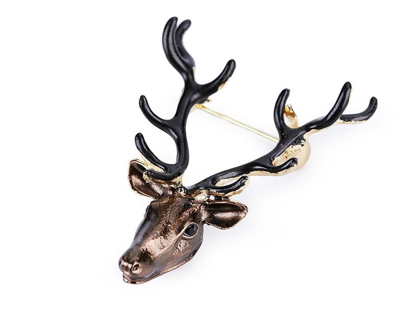 Brošňa jeleň hnedý