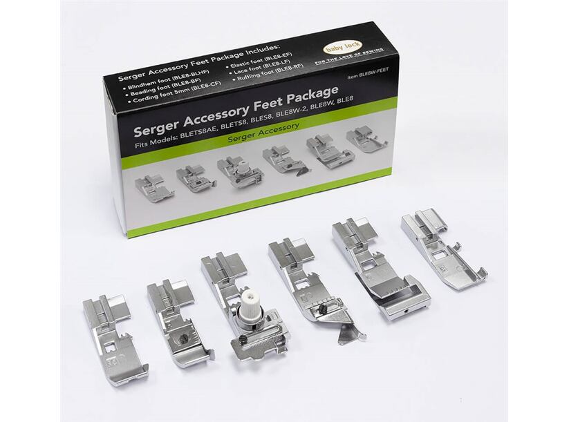 Súprava 6-tich pätiek - Baby Lock Desire, Ovation, Gloria