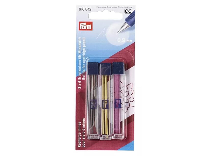 Náplň do značkovacej ceruzky 0,9mm farebná - PRYM