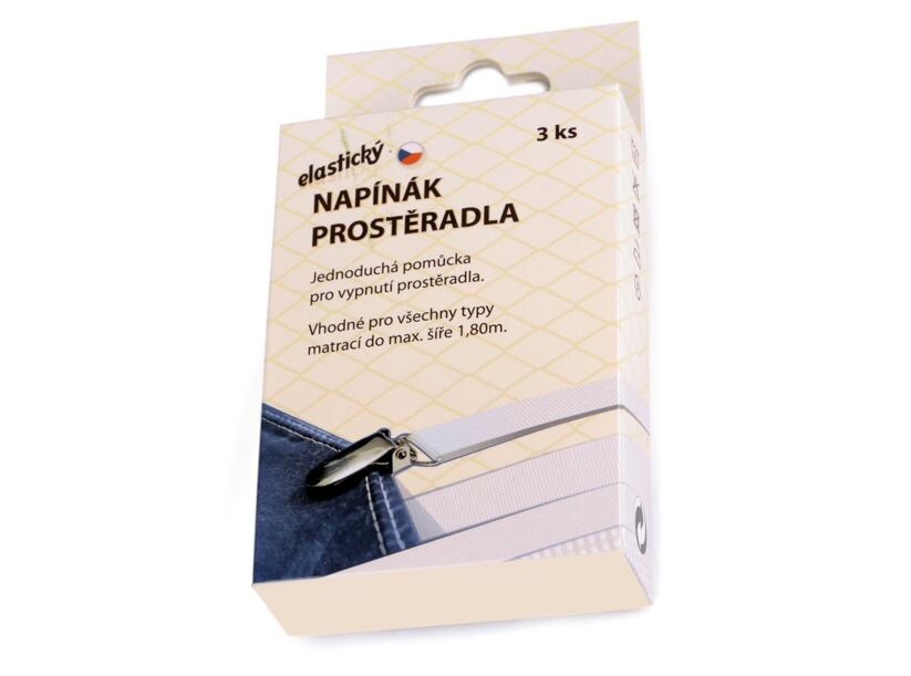 Napínače na prestieradlá (3ks)
