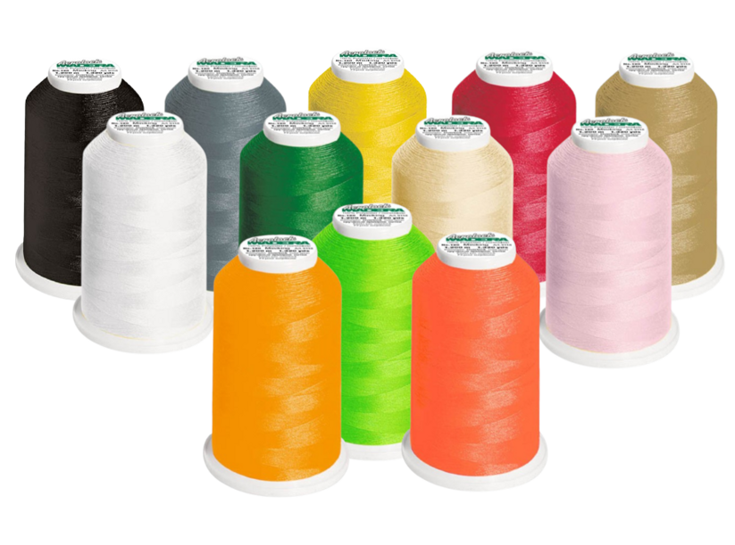 Overlockové nite PES Madeira Aerolock 125 (1200m)