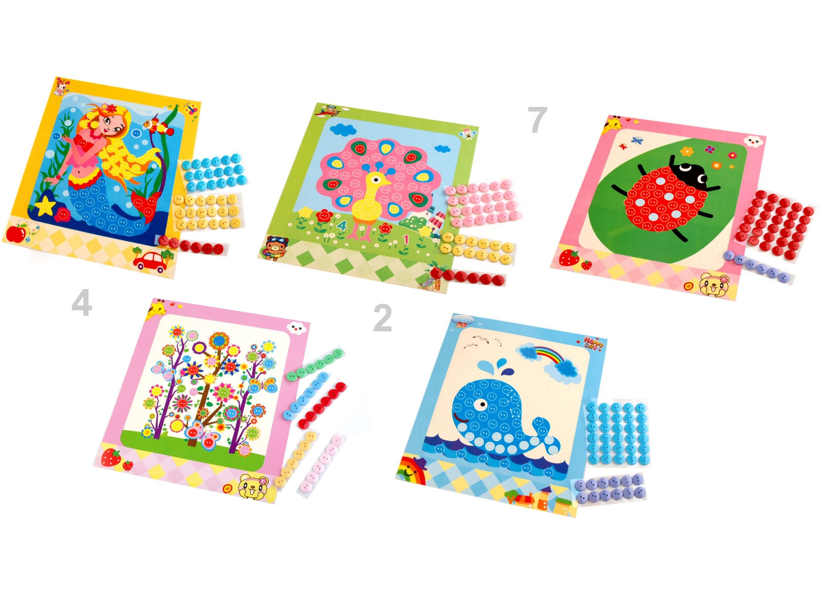 Kreativní sada s knoflíky