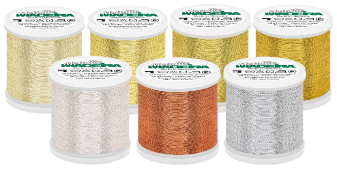 Vyšívacia niť Madeira Metallic Brilliant 40 (1000m)