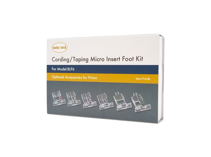 Súprava pätiek na našívanie pásky (mikrovložky) - Baby Lock Primo BLP6
