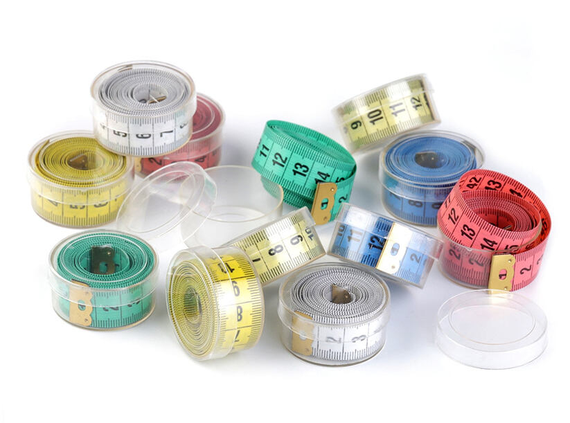 Krejčovský metr 150cm v krabičce