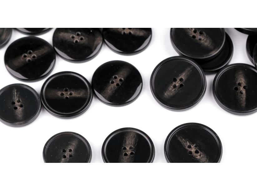 Knoflík žíhaný (50ks)