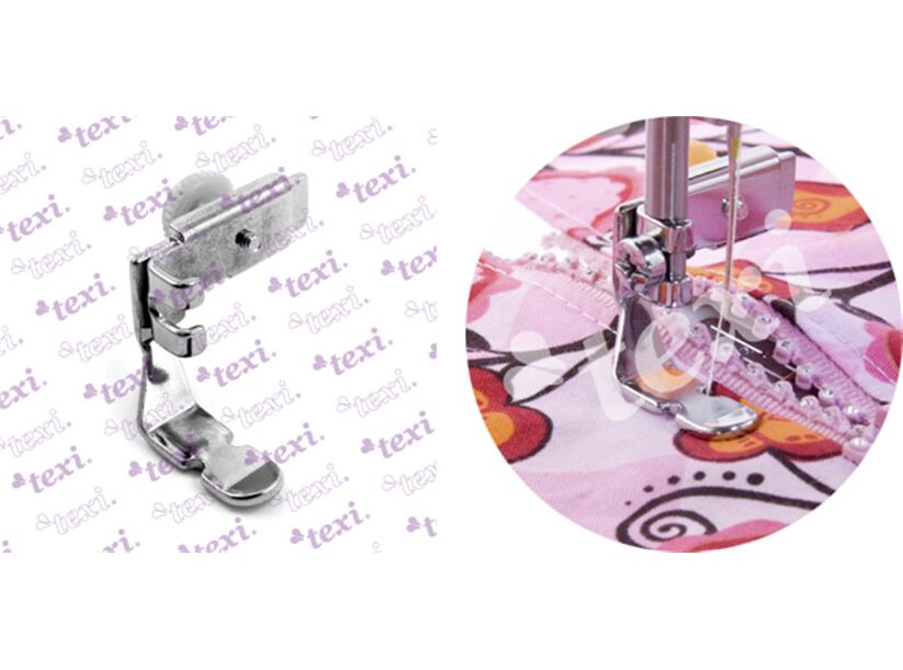 Pätka obojstranná široká na všívanie zipsov - Texi