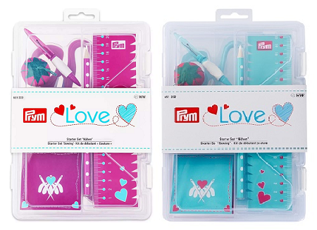 Šiaca sada pre začiatočníkov - PRYM LOVE - ružová, tyrkysová