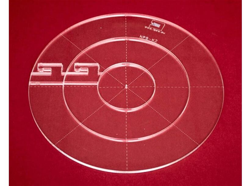 Quiltovacie pravítko kruh vel.2 NP5-K2 3ks