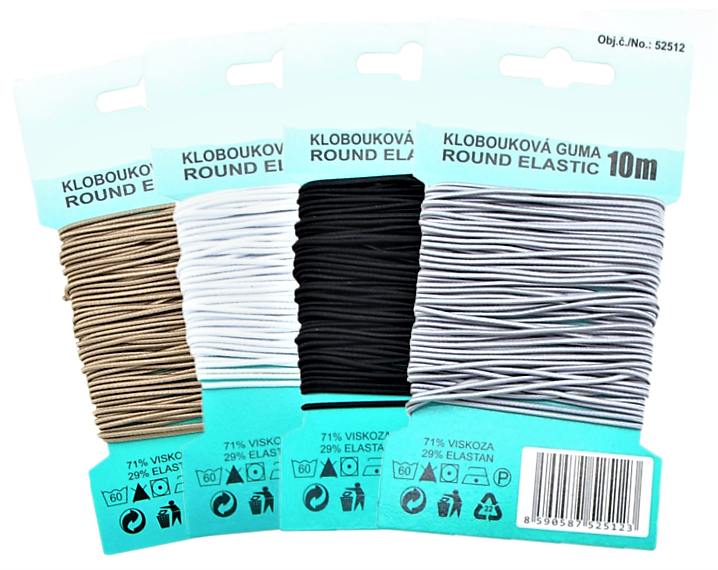 Klobúková guma 1,2mm/10m