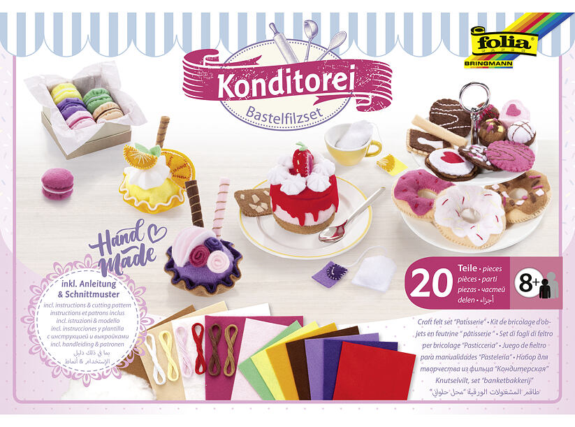 Filcová sada - cukráreň (20 dielov)