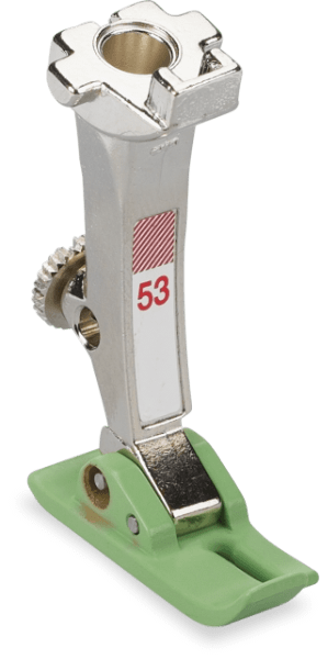 Pätka pre rovný steh s nepriľnavou základňou č. 53 - Bernina