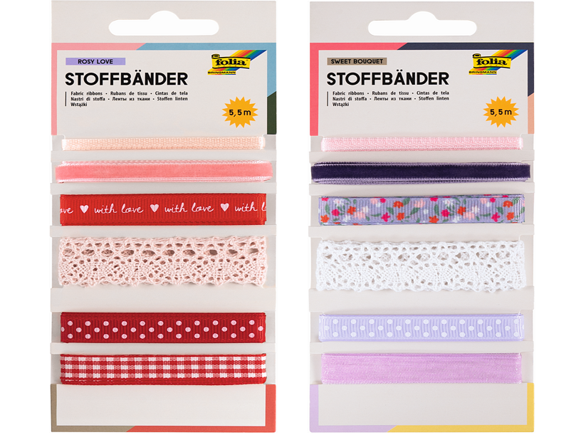 Dekoratívne stuhy s čipkou