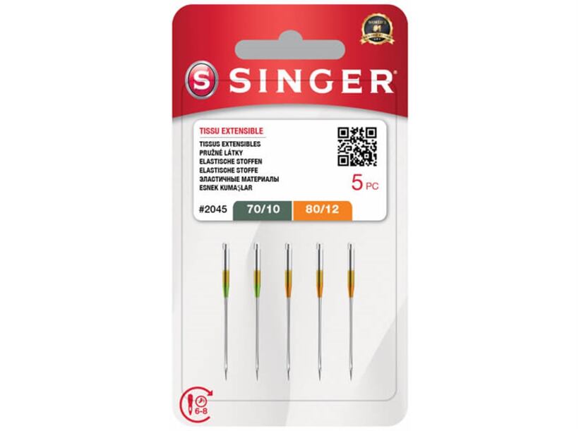 Jehly Singer 2045 - pro šicí stroje - stretch (2x70, 3x80)