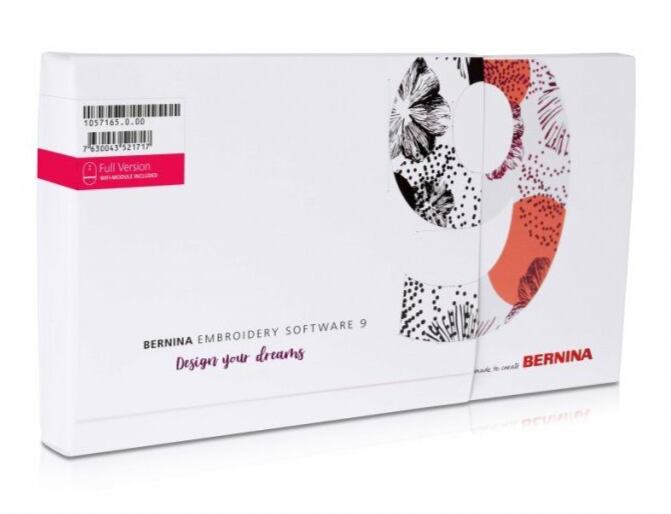 Vyšívací softvér BERNINA 9 – DesignerPlus