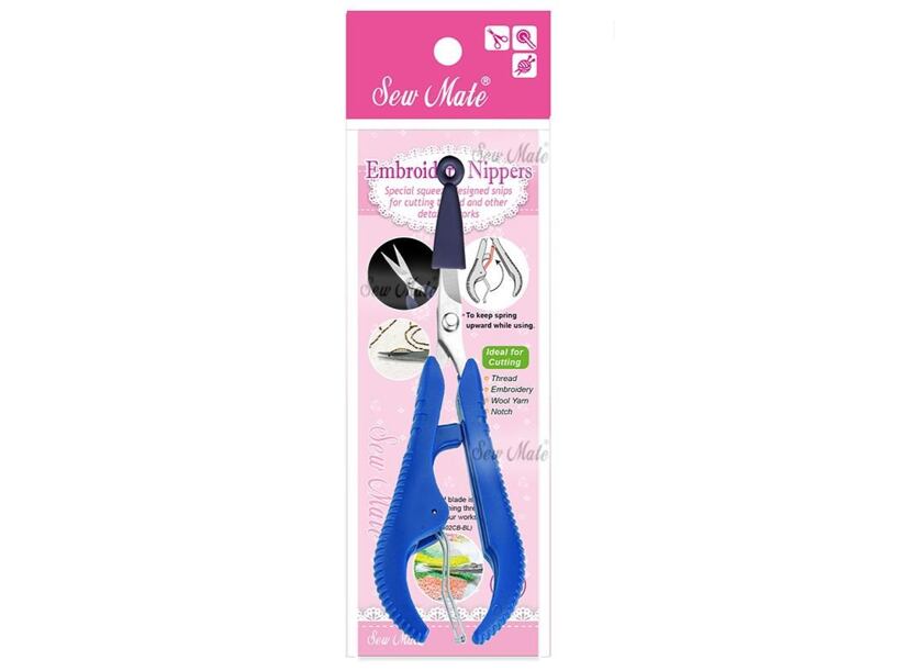 Vyšívacie nožnice zahnuté ostrie 12cm SEW MATE