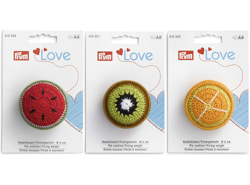 Háčkovaný ihelníček a závažie 2v1 - PRYM LOVE
