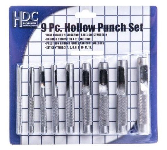 Súprava dierovačov (výsečníkov) na látky a kožu